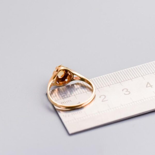 9K Gold Citrine Ring