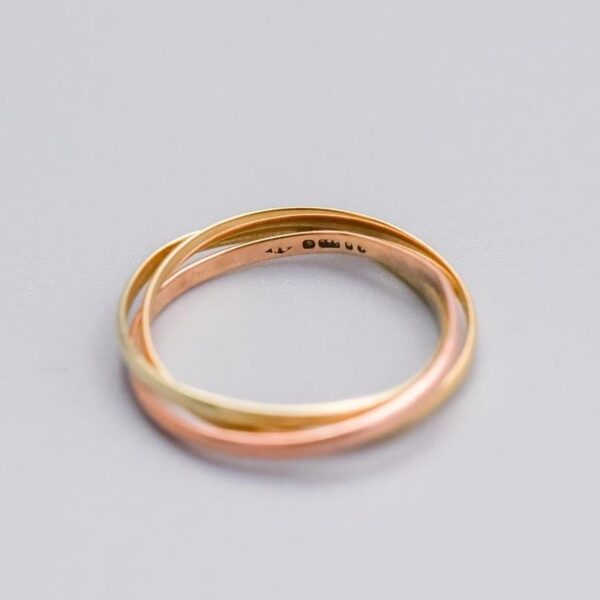 9K Gold Russian Wedding Band