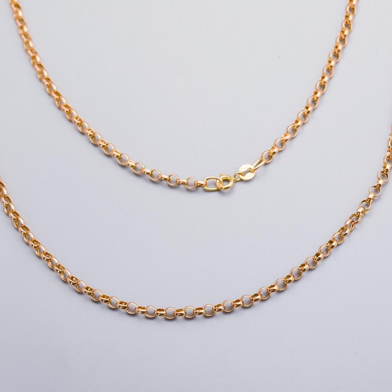 9K Gold Belcher Chain Necklace