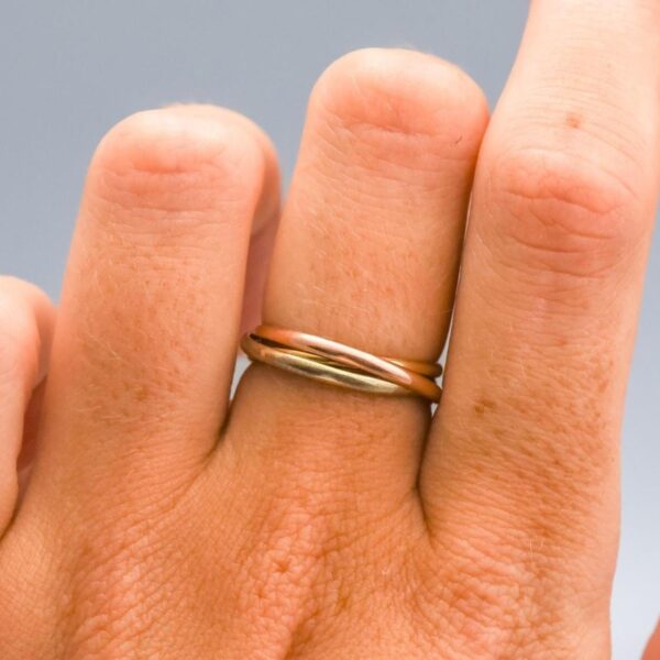 9K Gold Russian Wedding Band