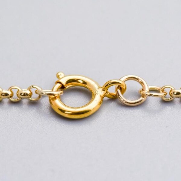 9K Gold Belcher Chain Necklace