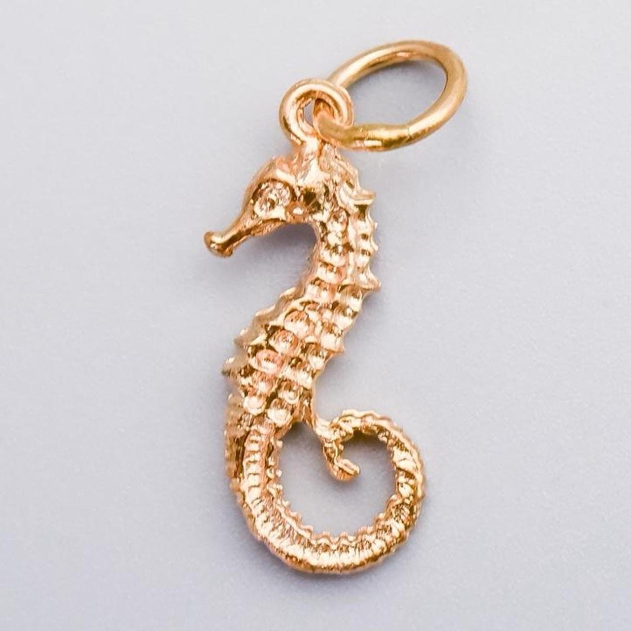 9K Gold Seahorse Charm