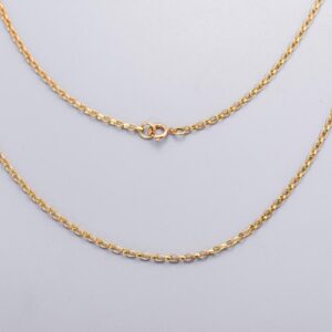 9K Gold Belcher Chain Necklace