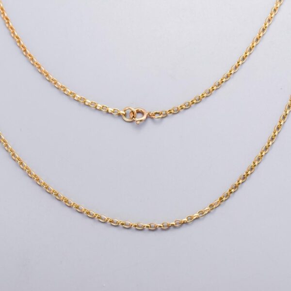 9K Gold Belcher Chain Necklace