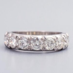 Platinum Seven Stone Diamond Ring