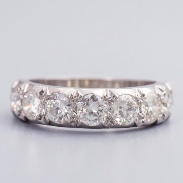 Platinum Seven Stone Diamond Ring