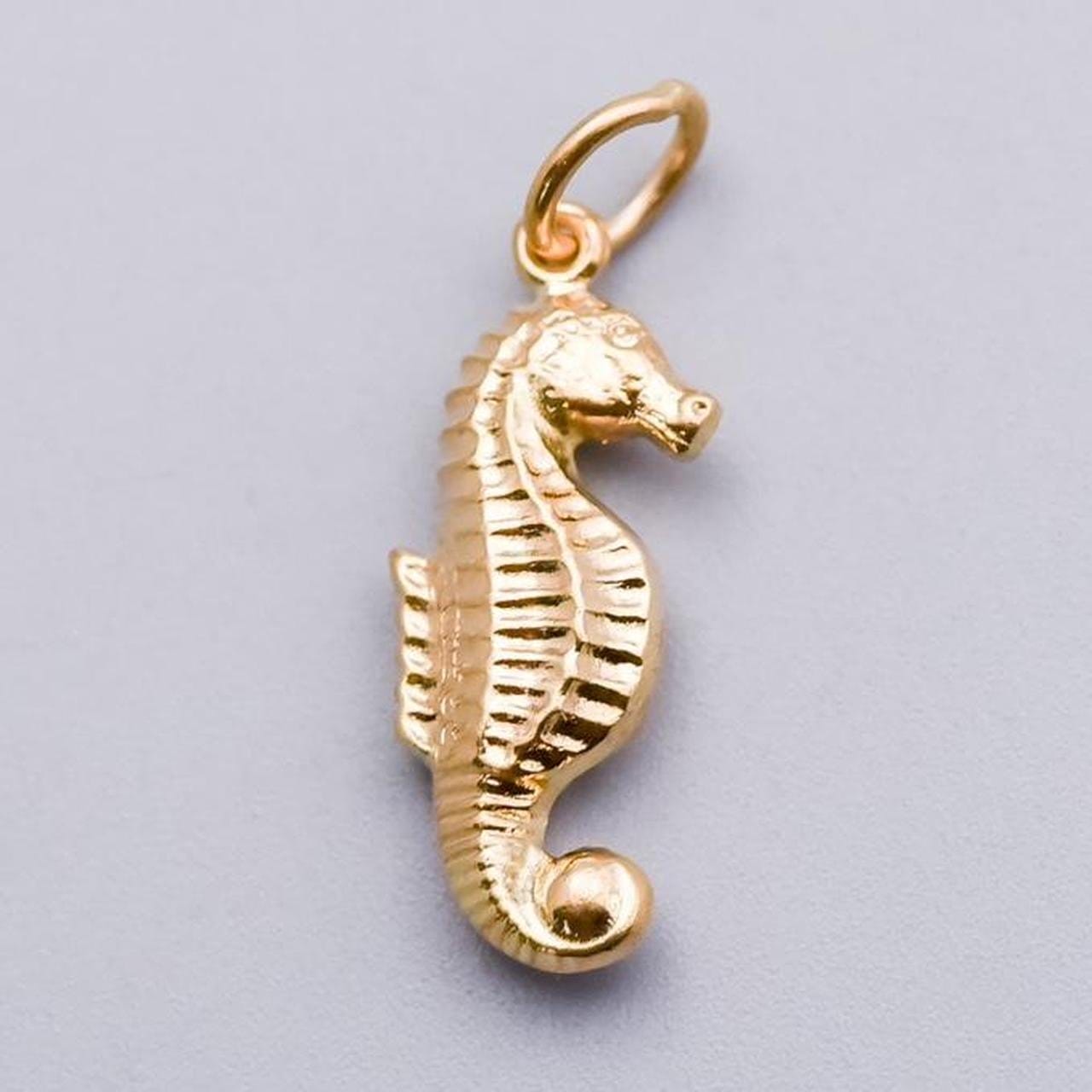 9K Gold Seahorse Charm