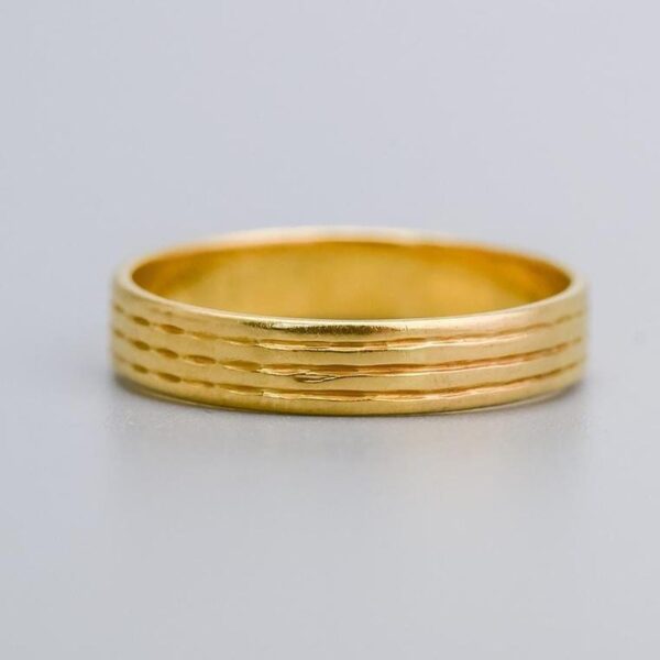 18K Gold Lined Band