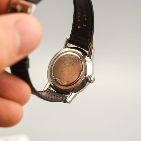 1970s Longines Ladies' Steel Watch with Roman Numeral Dial
