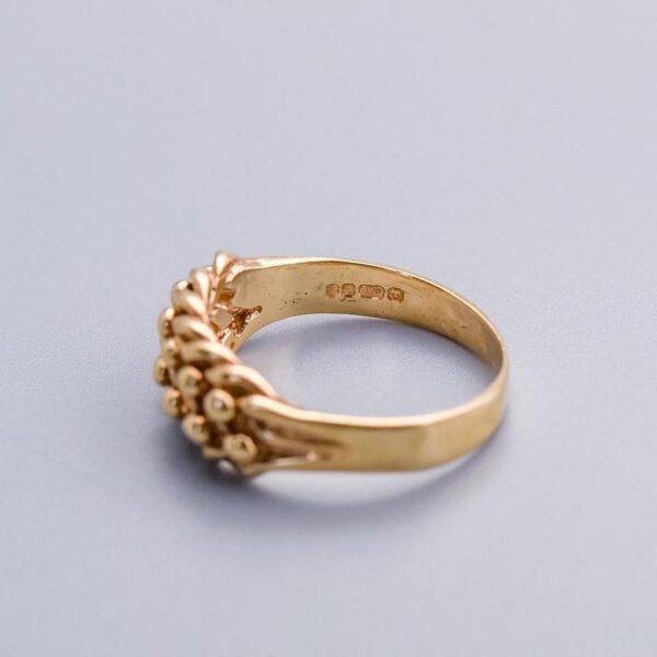 9K Gold Keeper Ring