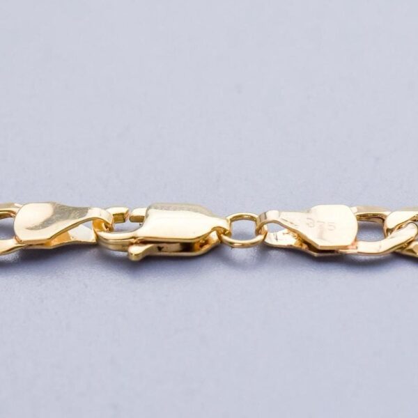 9K Gold Curb Chain Necklace