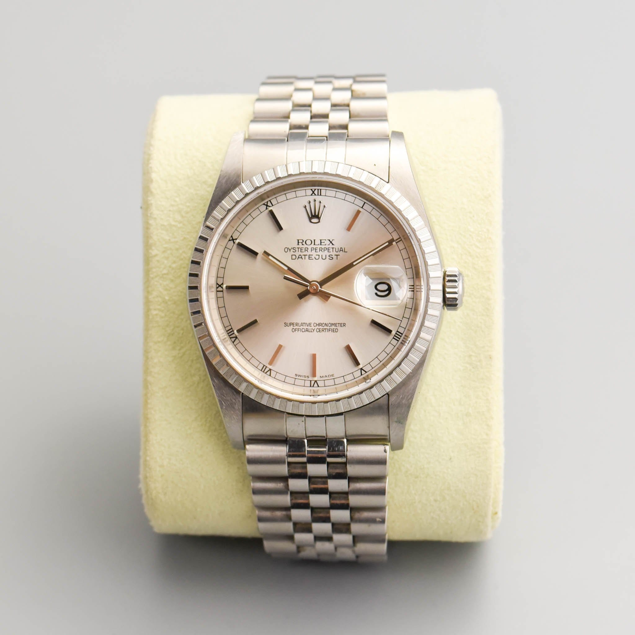 Rolex Date Just 16220 2005 (Box and Papers)