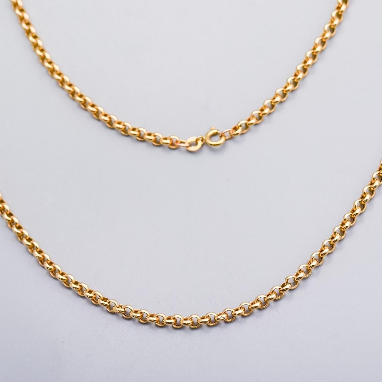 9K Gold Belcher Chain Necklace