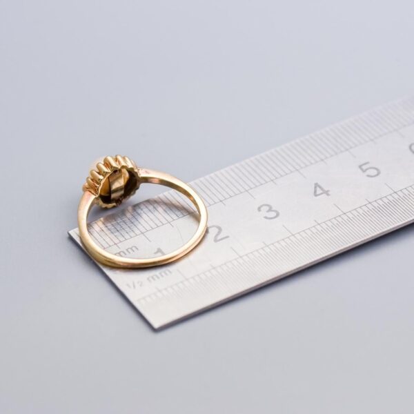 9K Gold Pearl Ring