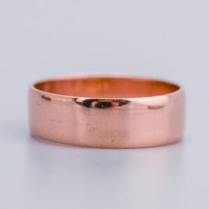 9K Rose Gold Antique Band