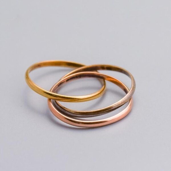 9K Gold Russian Wedding Band