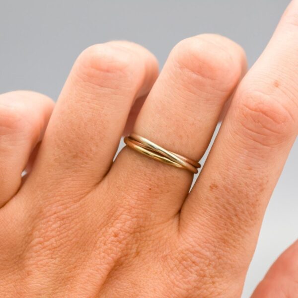 9K Gold Russian Wedding Band