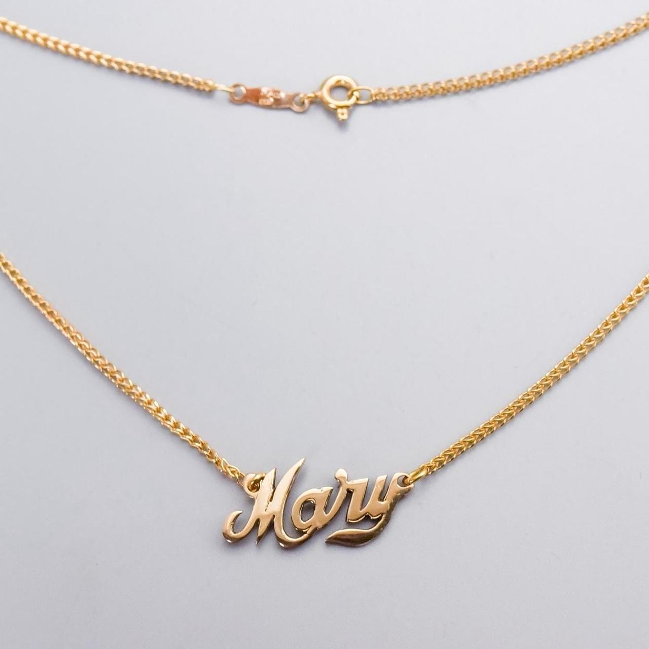 9K Gold ‘Mary’ Necklace