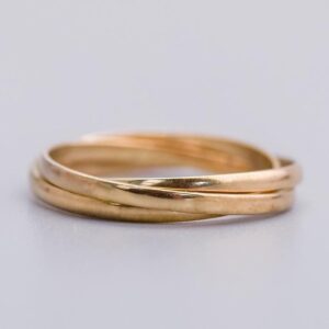 9K Gold Russian Wedding Band