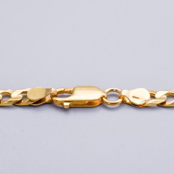 9K Gold Curb Chain Necklace