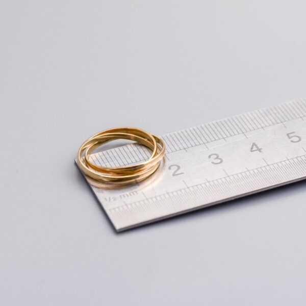 9K Gold Russian Wedding Band